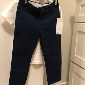 Blue boys chino dress pants. Brand new with tags from Nordstrom. Size 2 T